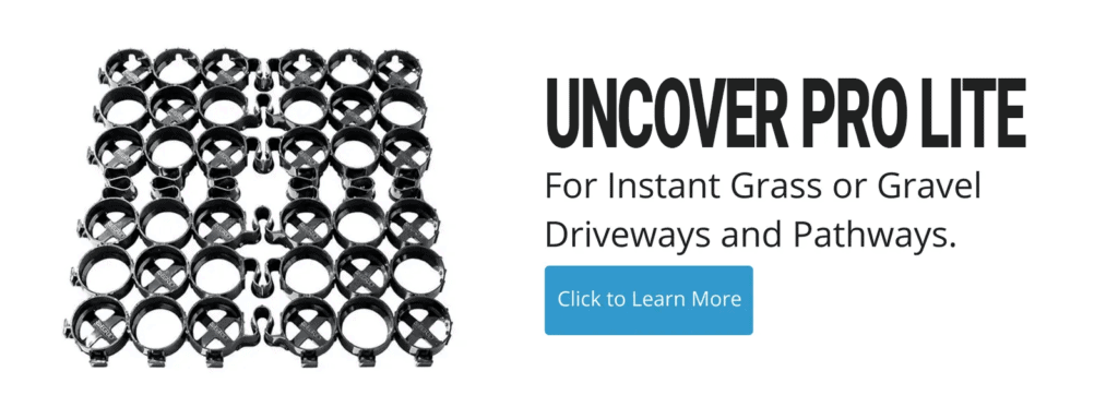 Uncover ECO For Instant grass or gravel driveways and pathways