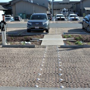 UC Santa Cruz Permeable parking lot project