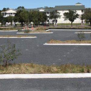 TRUEGRID Permeable Parking Lot - North Houston Bike Park