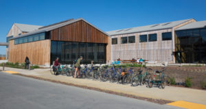 TRUEGRID Permeable Pavers installed at the new UCSC Coastal Building.