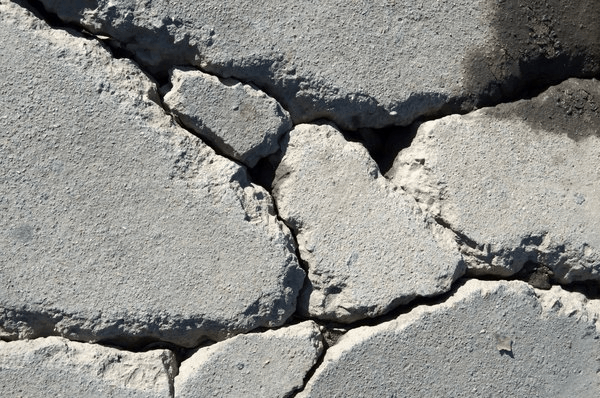 porous concrete driveway