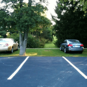 overflow parking