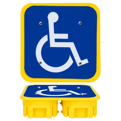 TRUEGRID Handicap Parking marker plate