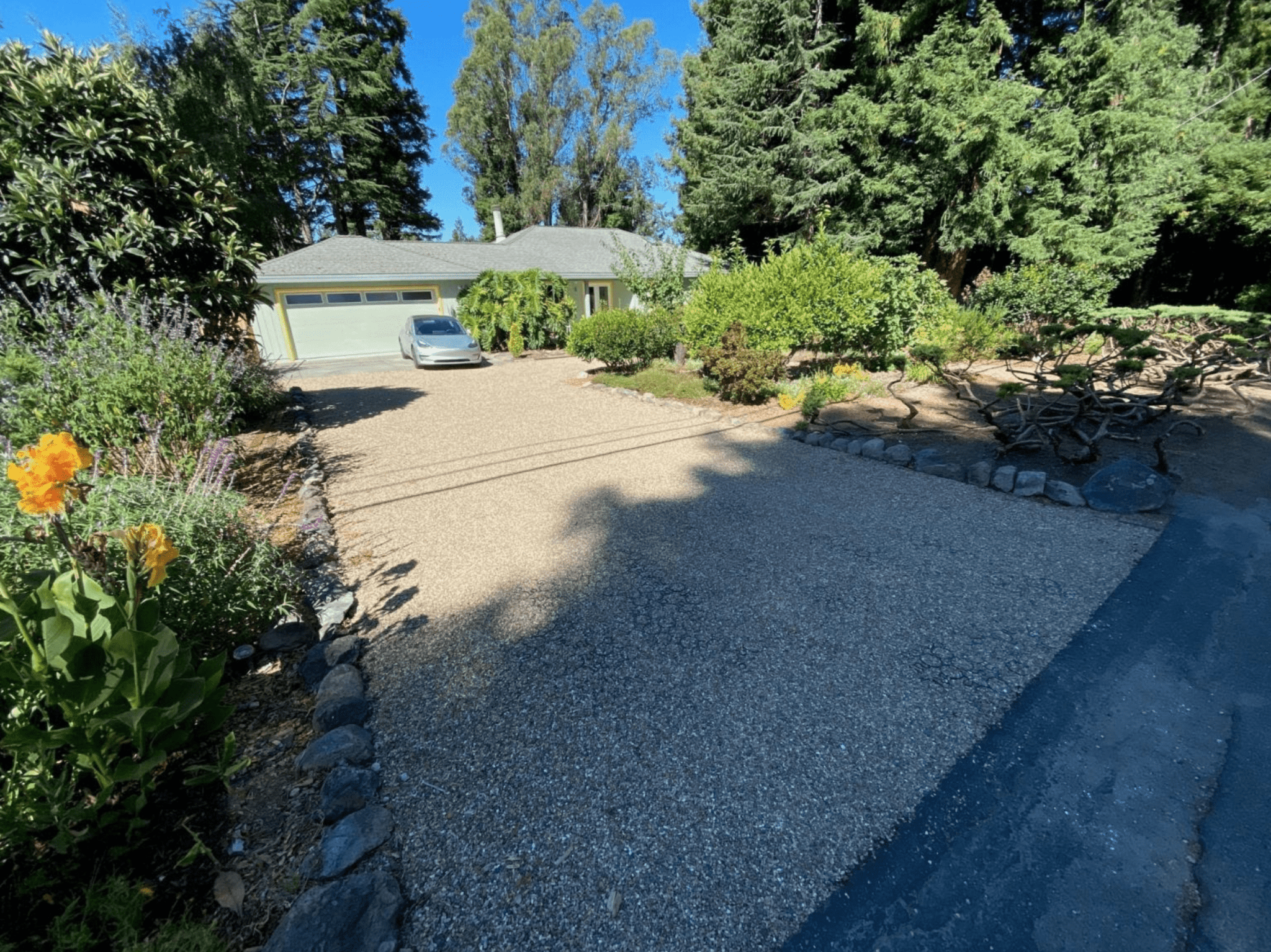 How to prevent muddy runoff on back patio?