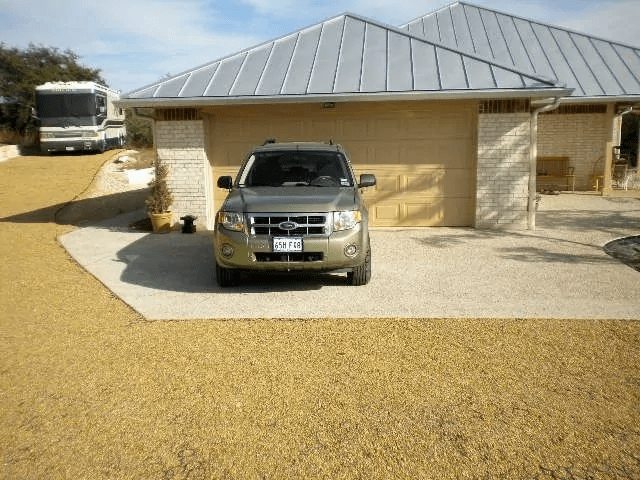 adding parking space driveway