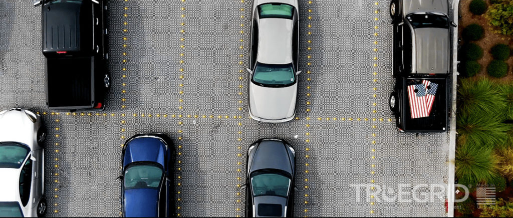 What is the Size of a Standard Parking Space? - TRUEGRID Pavers