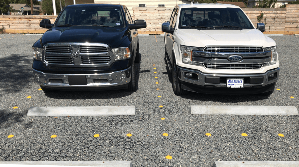 What is the Size of a Standard Parking Space? - TRUEGRID Pavers