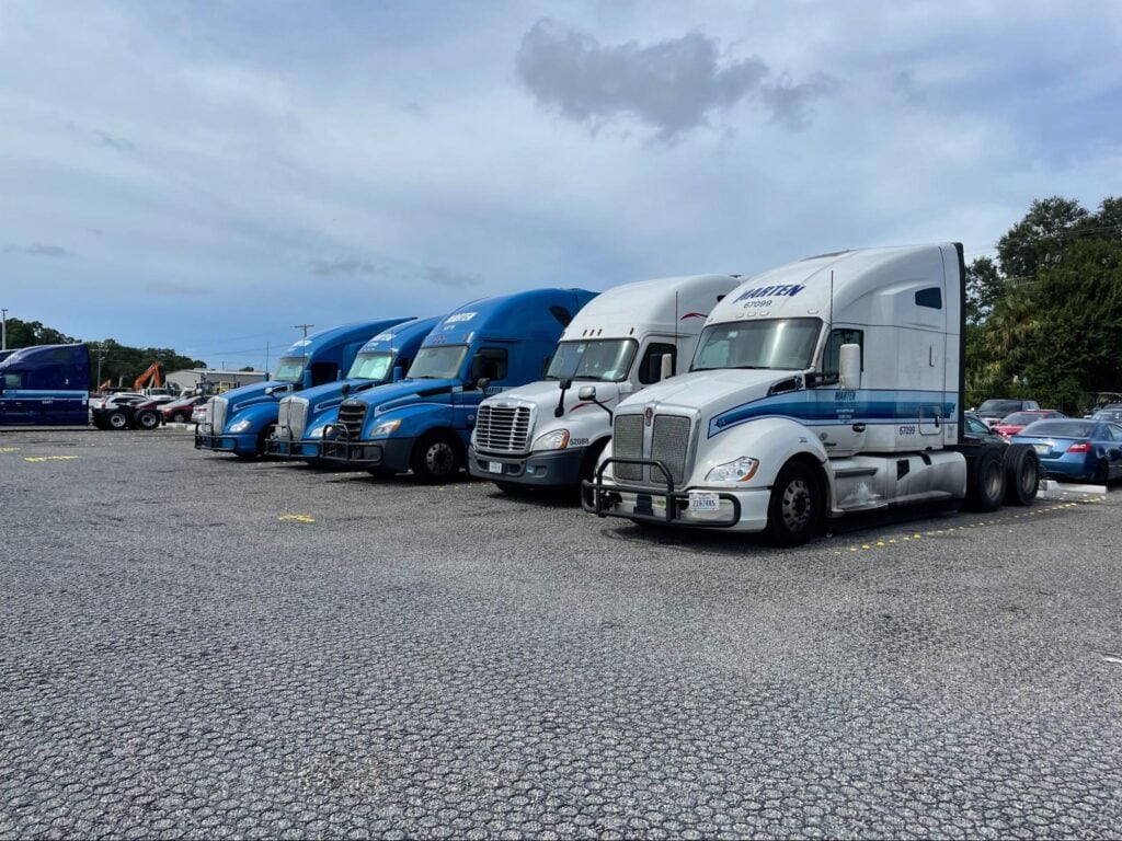 Using Permeable Pavers for Truck Parking Lots